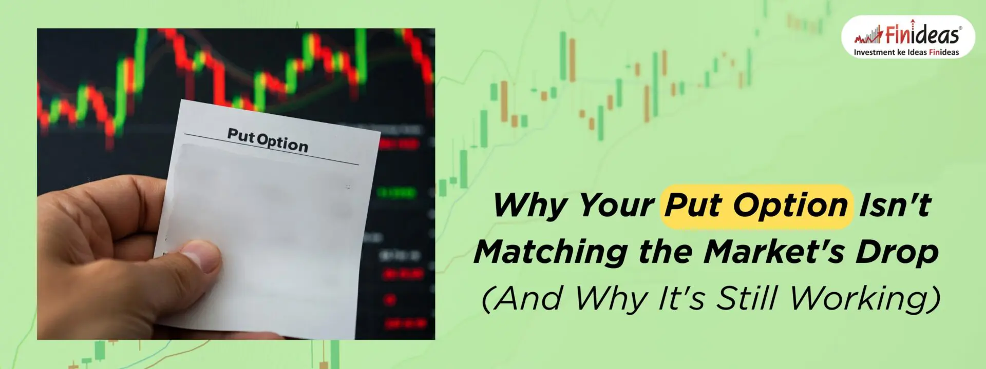 Why Your Put Option Isn't Matching the Market's Drop (And Why It's Still Working)